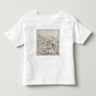 Ein silbernes Mine Kleinkind T-shirt