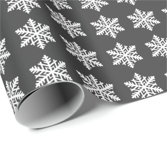 Ein Single Snowflake Geschenkpapier (Rolleneckpunkt)