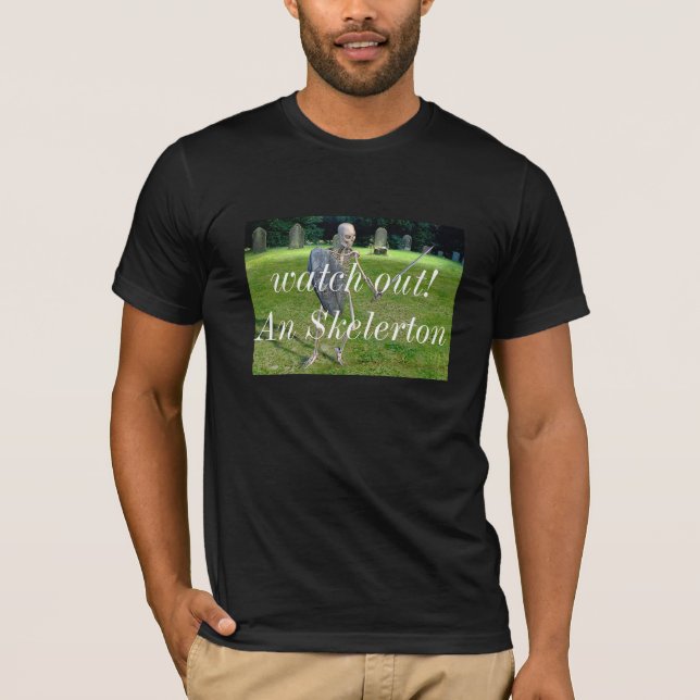 Ein Skelerton Shirt (Vorderseite)