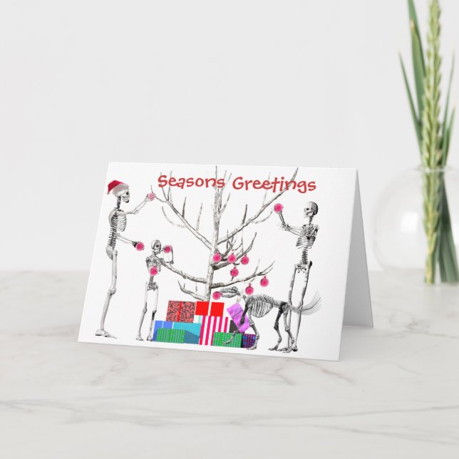 Ein Skeleton Weihnachten (Vorderseite)