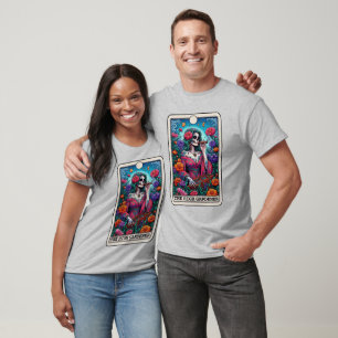Ein Skelett der hohe Gärtner Tarot  T-Shirt