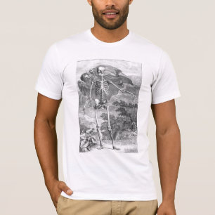Ein skelettartiges Revealation T-Shirt