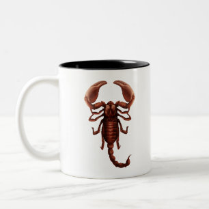 Ein Skorpion Zweifarbige Tasse