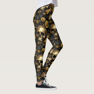 Ein Skull und Rose Serie Design 8 Leggings