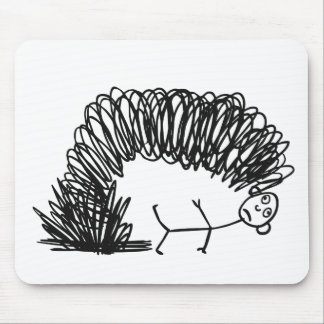 Ein smokey Zeichnen Mousepad