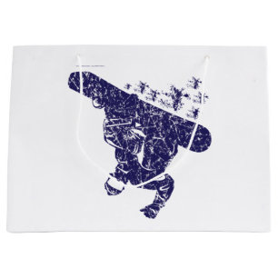 Ein Snowboarder-Catxchi Große Geschenktüte