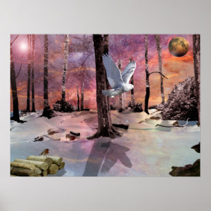 Ein Snowy-Weihnachten Poster