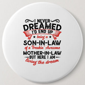Ein Sohn im Gesetz zu sein Geschenk für deinen Soh Button