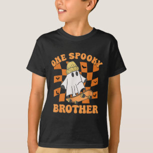 Ein Soky Brother Geburtstag Halloween Skateboardin T-Shirt