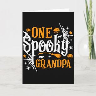 Ein Soky Opa-Shirt Lustiges Halloween-Matching-Fam Karte