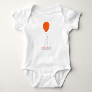 Ein solches Kind - roter Ballon Baby Strampler
