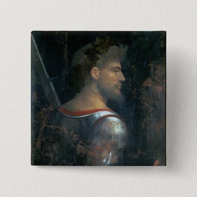Ein Soldat, c.1505-10 Button (Vorderseite)