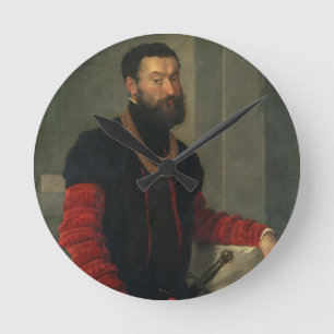 Ein Soldat Runde Wanduhr