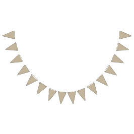 Ein solider brauner Hintergrund mit einem glatten, Wimpelkette