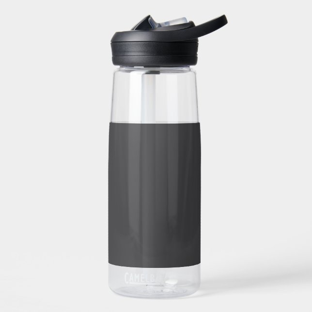 Ein solides dunkelblaues Bild ohne Merkmale oder F Trinkflasche (Links)