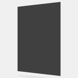 Ein solides, dunkelblaues Quadrat ohne zusätzliche Acrylschild