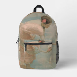 Ein Sommermorgen von Rupert Bunny (1897) Bedruckter Rucksack