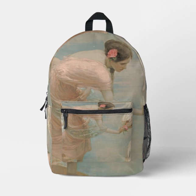 Ein Sommermorgen von Rupert Bunny (1897) Bedruckter Rucksack (Vorderseite)