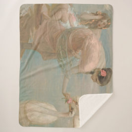 Ein Sommermorgen von Rupert Bunny (1897) Sherpadecke