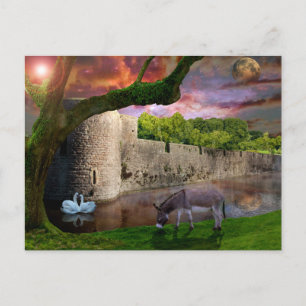 Ein Sommernachtstraum. Postkarte