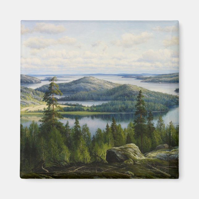 Ein Sommertag am Paijannsee, Waenerberg Magnet (Vorne)