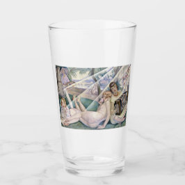 Ein Sommertag (schöne Frauen in der Sonne) Glas