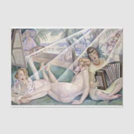 Ein Sommertag (schöne Frauen in der Sonne) Seidenpapier