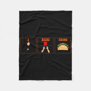 Ein Sonderschullehrer Sonderpädagogik Taco-Liebhab Fleecedecke