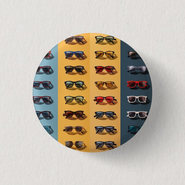Ein Sonnenbrillen-Musterdesign,  Button (Vorderseite)