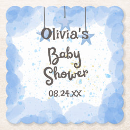 Ein Sonnenschein: Personalisierte Wasserfarbe Untersetzer