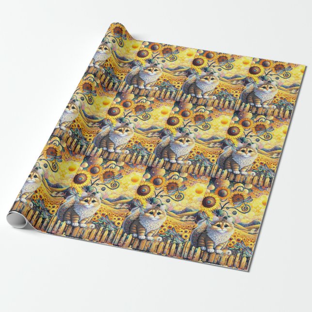 Ein sonniger Tag Geschenkpapier (Ungerollt)