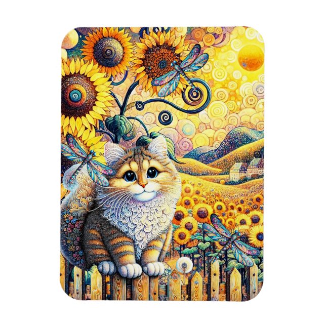 Ein sonniger Tag Magnet (Vertikal)