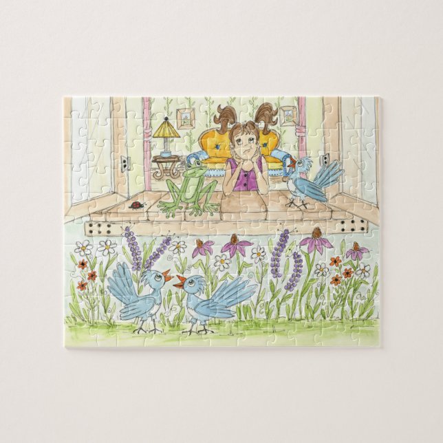 Ein sonniges Jigsaw-Puzzle Puzzle (Horizontal)