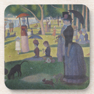 Ein Sonntag auf La Grande Jatte, Georges Seurat 18 Getränkeuntersetzer