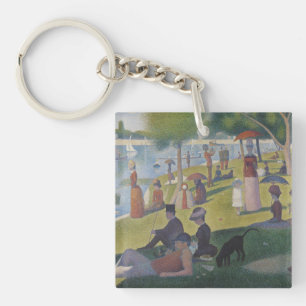 Ein Sonntag auf La Grande Jatte, Georges Seurat 18 Schlüsselanhänger