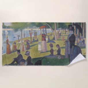 Ein Sonntag auf La Grande Jatte, Georges Seurat 18 Strandtuch