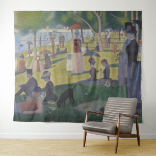 Ein Sonntag auf La Grande Jatte, Georges Seurat 18 Wandteppich