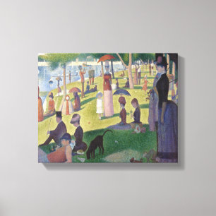Ein Sonntag auf La Grande Jatte von Georges Seurat Leinwanddruck