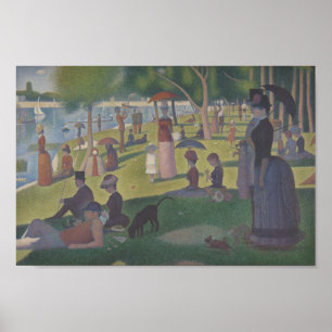 Ein Sonntag im La Grande Jatte von der Seurora Poster
