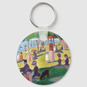 Ein Sonntag Nachmittag auf La großes Jatte durch Schlüsselanhänger
