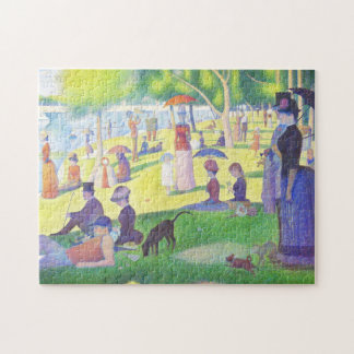Ein Sonntag von Georges Seurat Puzzle