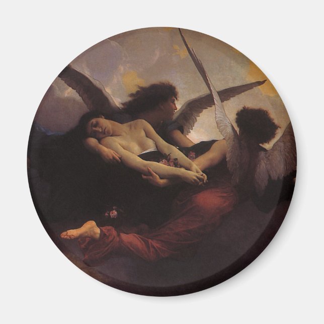 Ein Soul, das Bouguereau in den Himmel gebracht ha Magnet (Vorne)