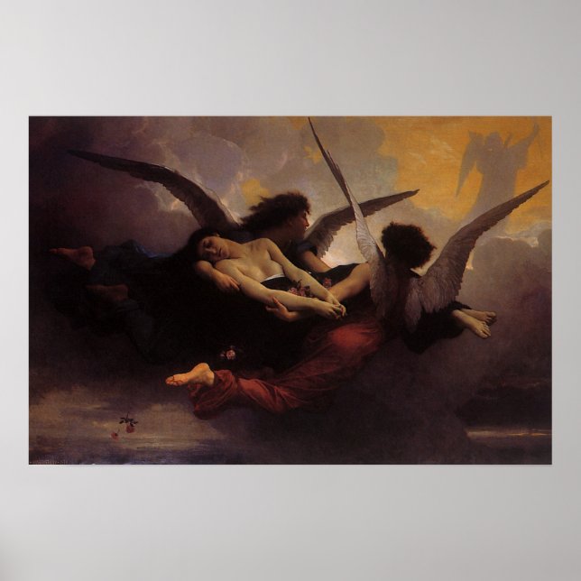Ein Soul, das Bouguereau in den Himmel gebracht ha Poster (Vorne)