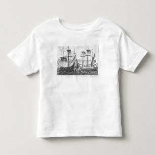 Ein spanisches "Guarda Costa Kleinkind T-shirt