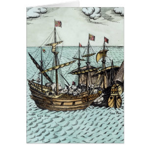 Ein spanisches Schatz-Schiff