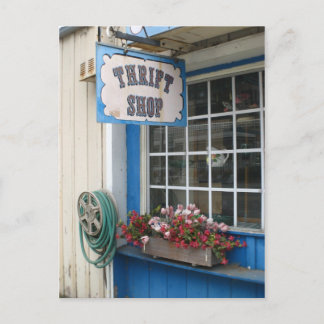 Ein Sparkassengeschäft in Moorpark, CA Postkarte