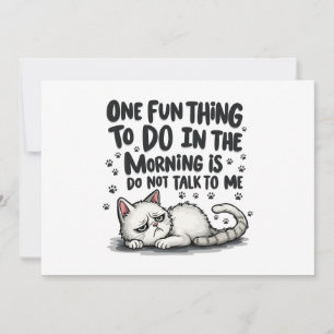 Ein Spaß am Morgen ist nicht zu reden Einladung
