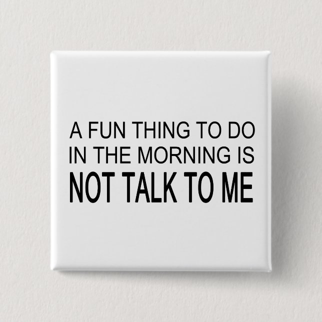 Ein Spaß Button (Vorderseite)