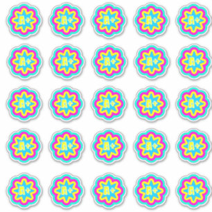 Ein+ Spaß Niedliche Farbkommentare belohnen Teache Aufkleber