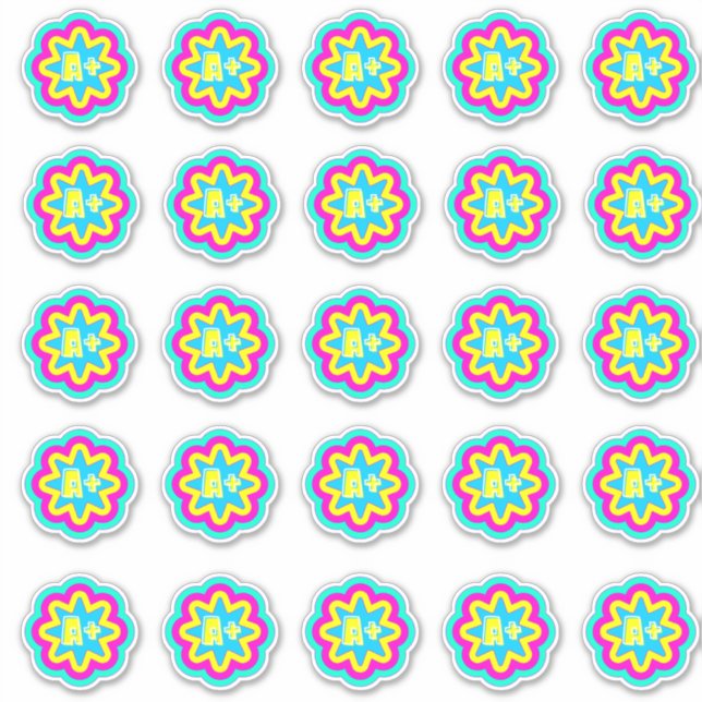 Ein+ Spaß Niedliche Farbkommentare belohnen Teache Aufkleber (Vorderseite)